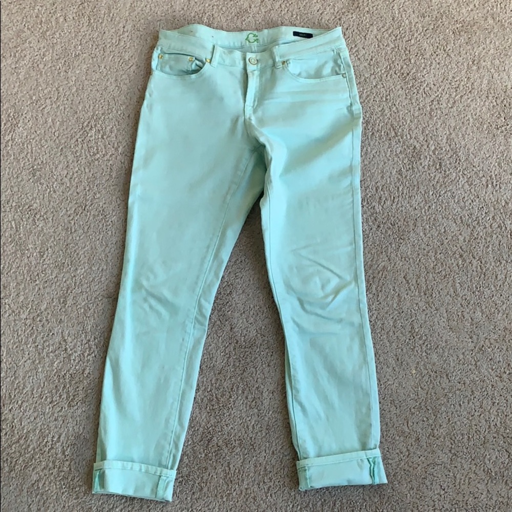 C. Wonder teal jeans - size 31